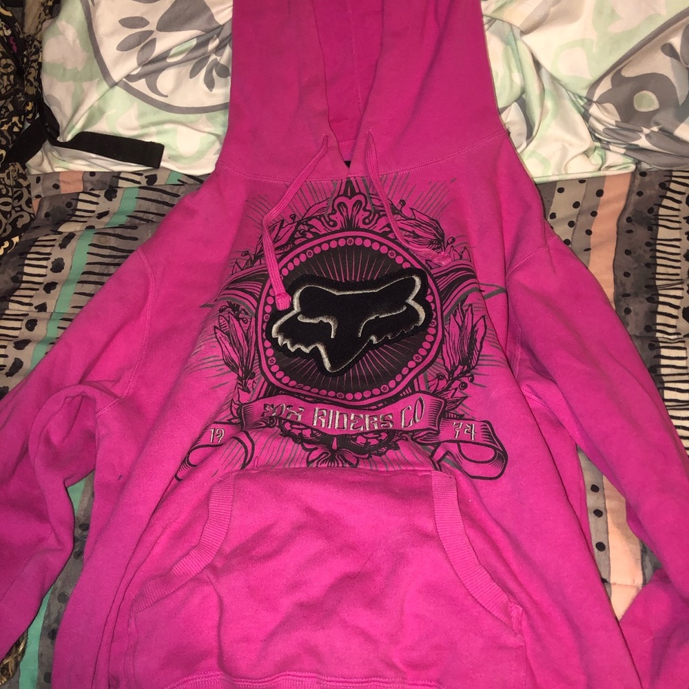 Fox pull over hoodie